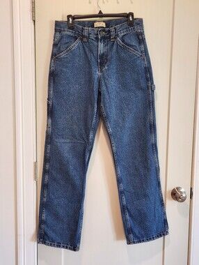 Blue Mountain Classic Men's Blue Carpenter Jeans 30x32